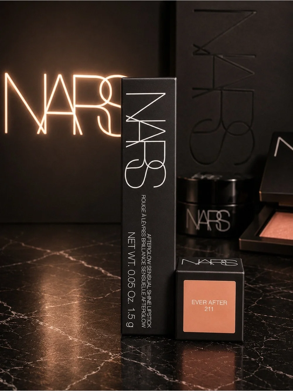 NARS Ever After 211 Lipstick — Soft Peach Shade